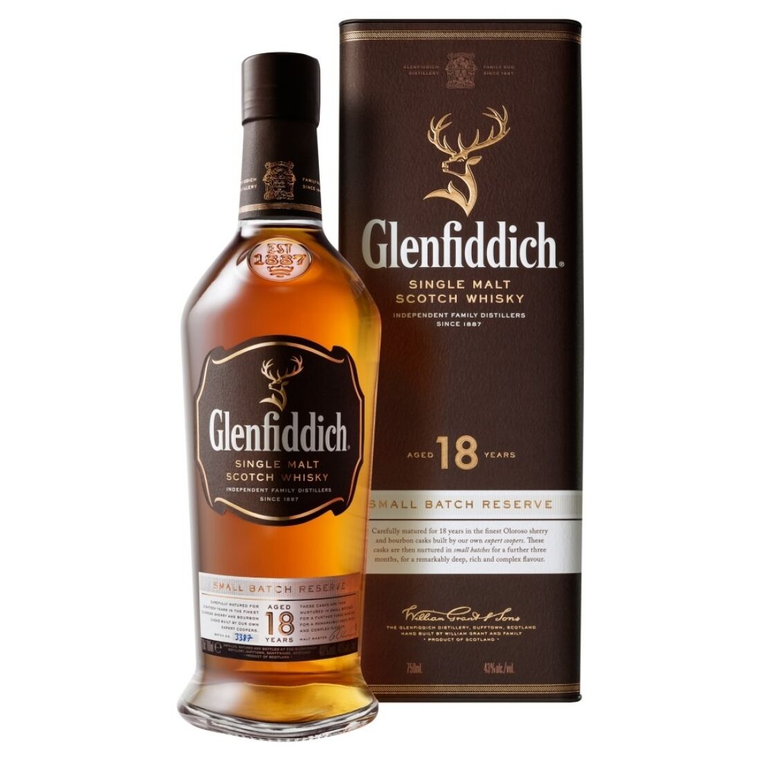 Glenfiddich 18 Year Alc 40% 750ml – OleOle Singapore